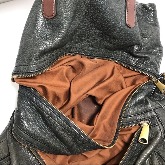 Fossil Leather Tote with Shoulder Strap - Picture 13 of 16